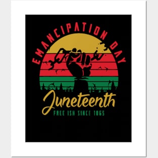 Juneteenth Emancipation Day Posters and Art